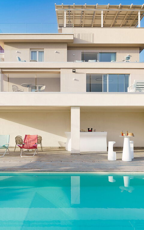 Grand Tour Villa: Exteriör, slå samman, Utomhus