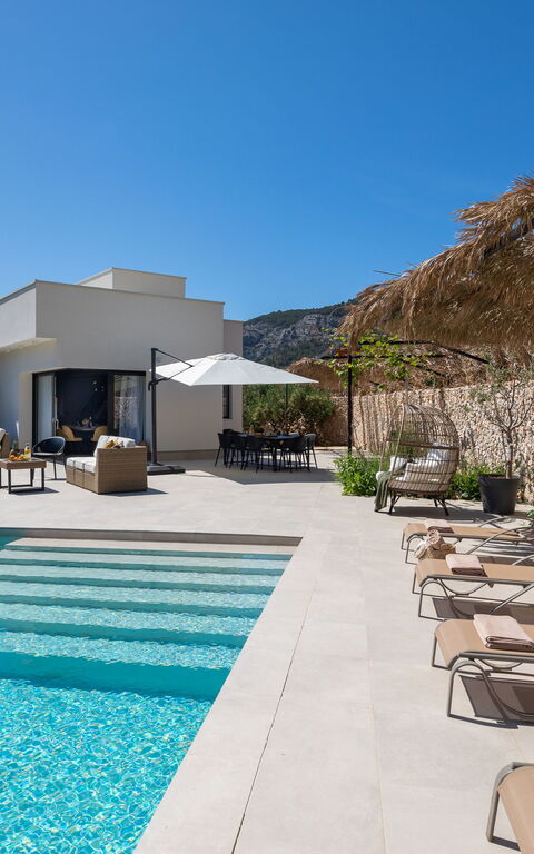 Villa Vivere: Balkong / terrass / uteplats, Exteriör, slå samman, Utomhus, Visningar