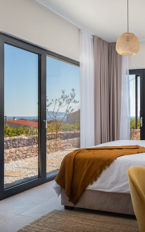 Villa Vivere: Balkong / terrass / uteplats, sovrum, Visningar