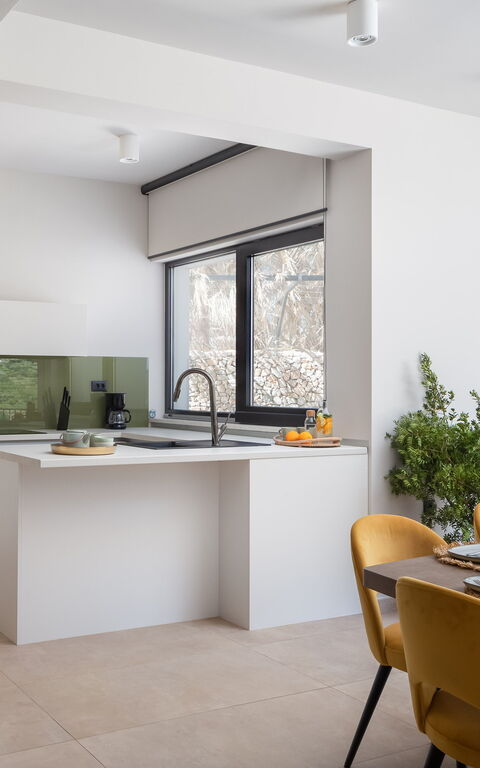 Villa Vivere: Kök, Lunchrum