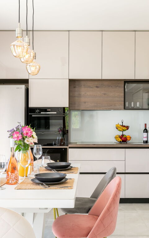 Villa Spectrum: Kök, Lunchrum