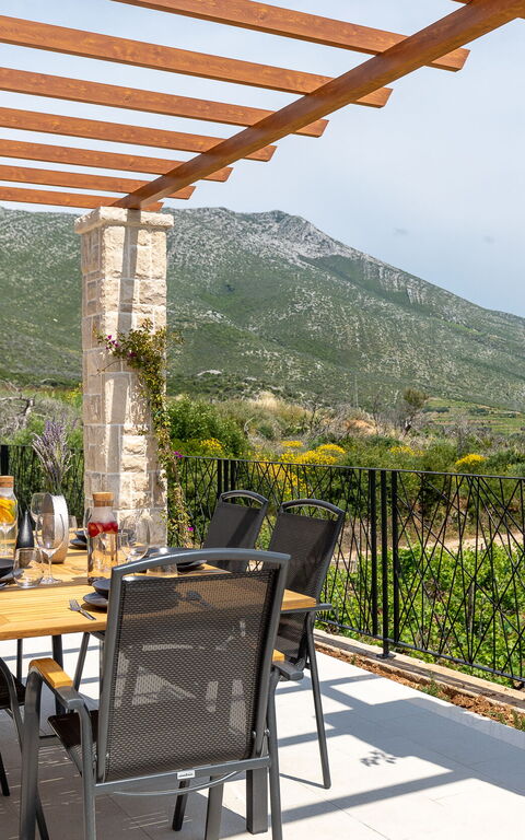 Villa Spectrum: Balkong / terrass / uteplats, Utomhus, Visningar