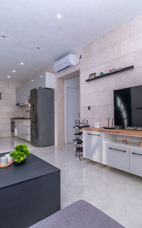 Villa Diana: Kök, Vardagsrum