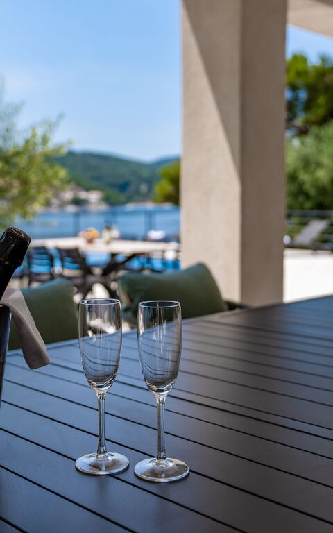 Villa Cosmic: Balkong / terrass / uteplats, Utomhus