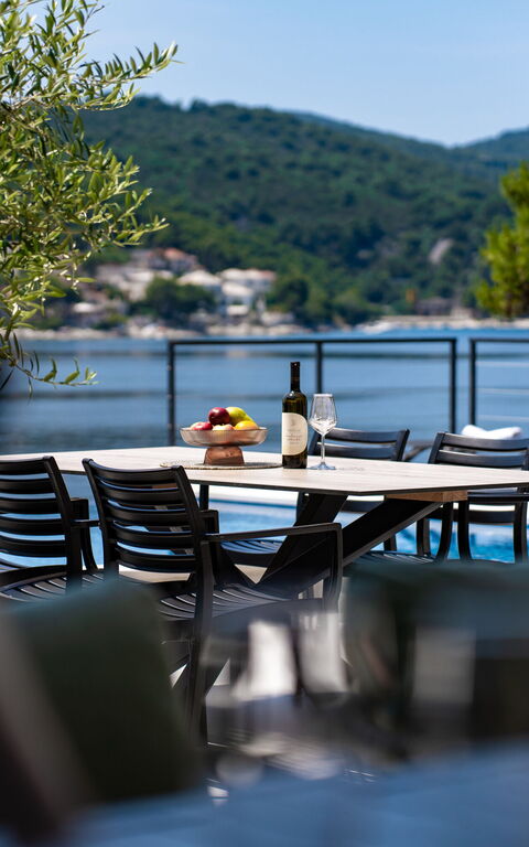 Villa Cosmic: Balkong / terrass / uteplats, Utomhus, Visningar