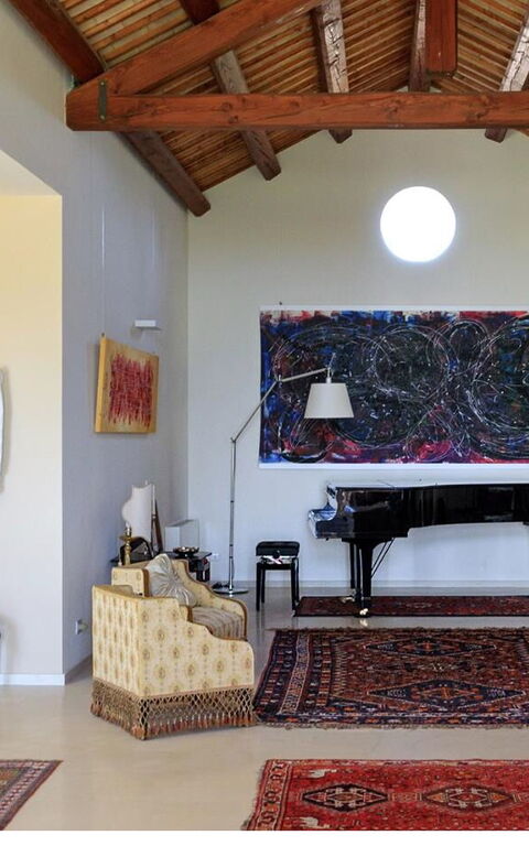 Villa Casale: Vardagsrum