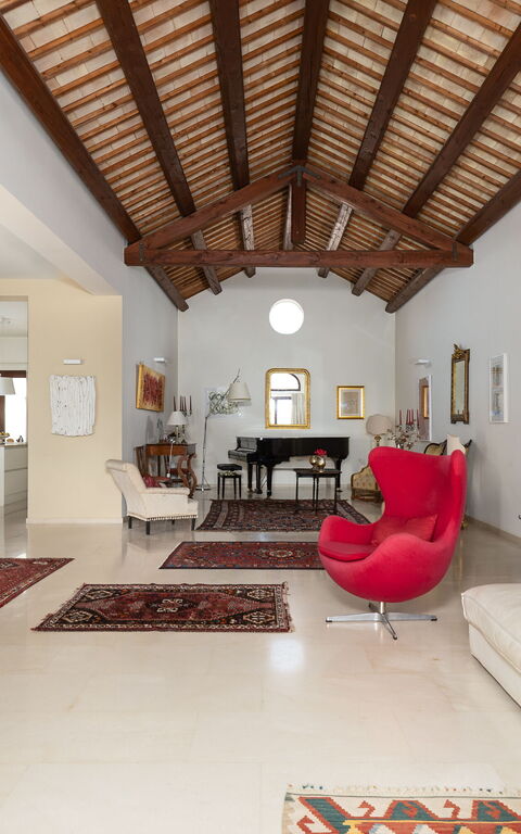 Villa Casale: Vardagsrum