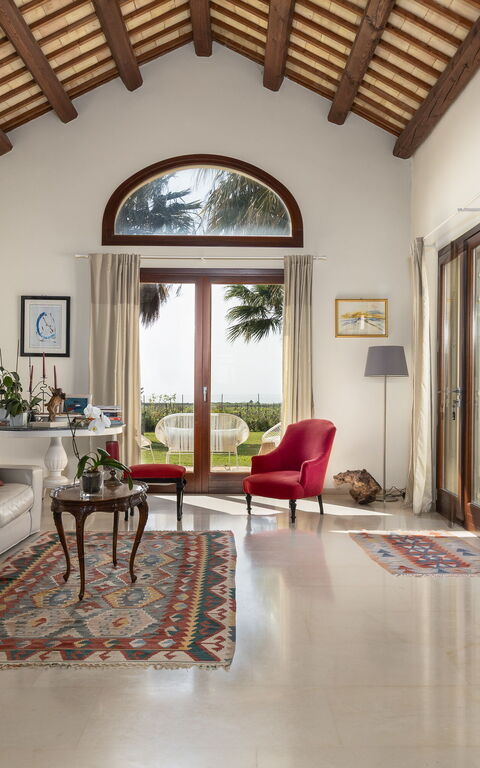 Villa Casale: Vardagsrum