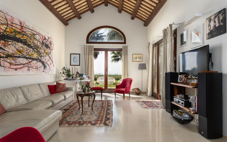 Villa Casale: Vardagsrum