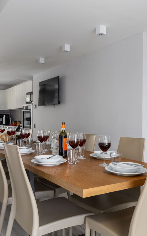 Villa Acquaviva: Kök, Lunchrum