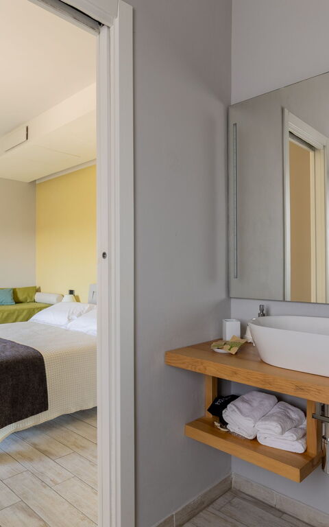 Villa Acquaviva: Badrum, sovrum