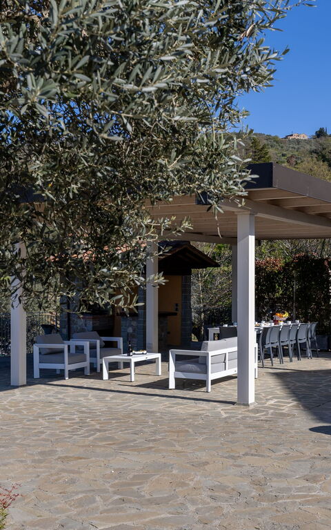 Villa Acquaviva: Balkong / terrass / uteplats, Trädgård