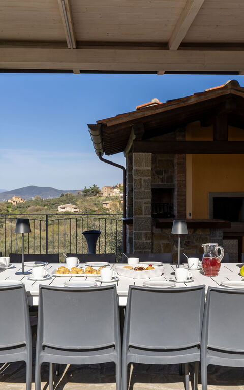 Villa Acquaviva: Balkong / terrass / uteplats, Trädgård