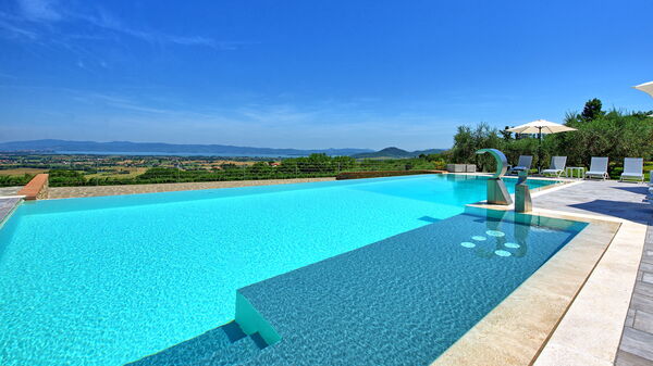 Villa Acquaviva: slå samman, Sommar, Utomhus, Visningar