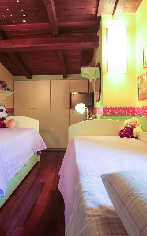 Villa Antici: sovrum