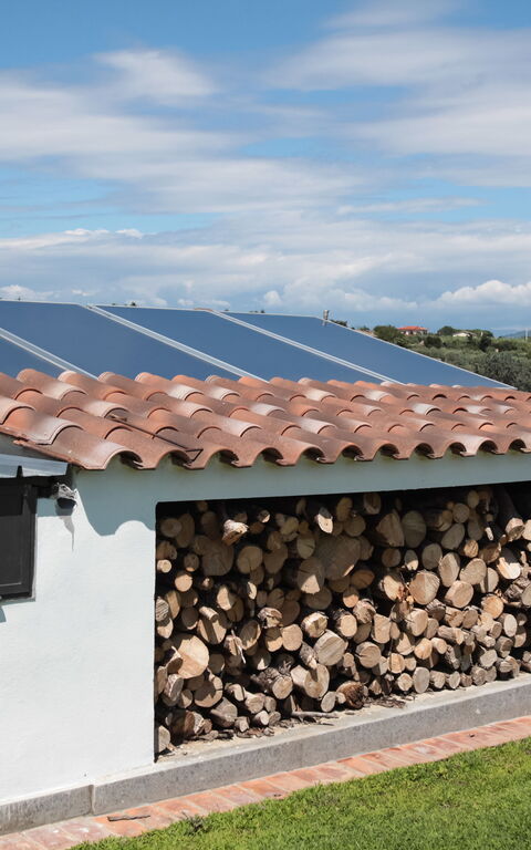 Villa Antici: Exteriör, Utomhus