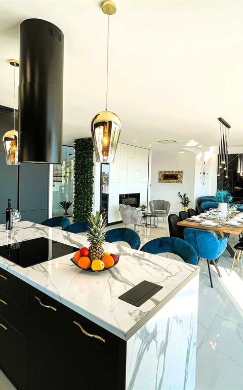 Villa Nikta: Kök, Lunchrum