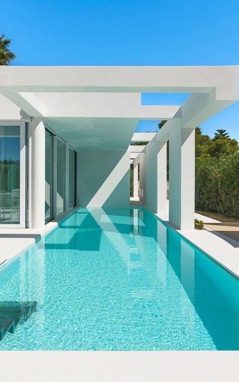 Villa Gadir: Exteriör, slå samman, Utomhus