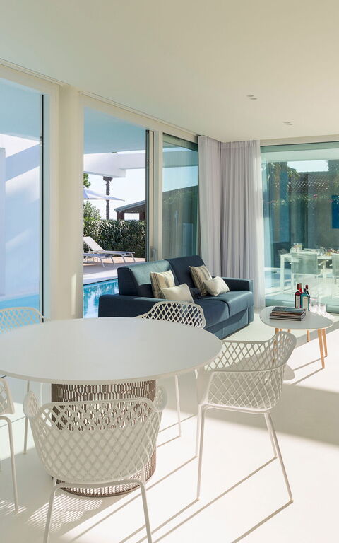 Villa Gadir: Vardagsrum