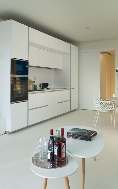 Villa Gadir: Kök, Lunchrum, Vardagsrum