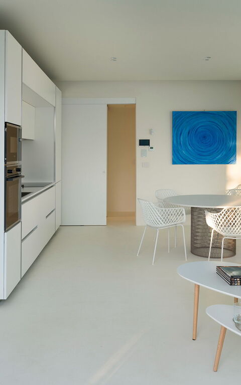 Villa Gadir: Kök, Vardagsrum