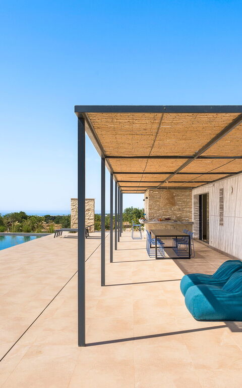 Villa Passo Salina: Balkong / terrass / uteplats, slå samman