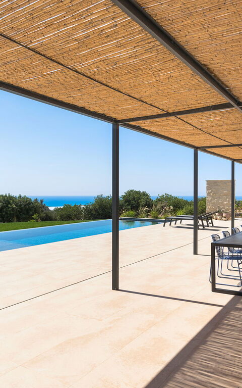 Villa Passo Salina: Balkong / terrass / uteplats, slå samman