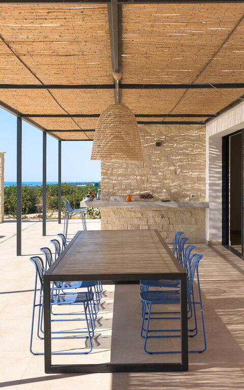 Villa Passo Salina: Balkong / terrass / uteplats, slå samman