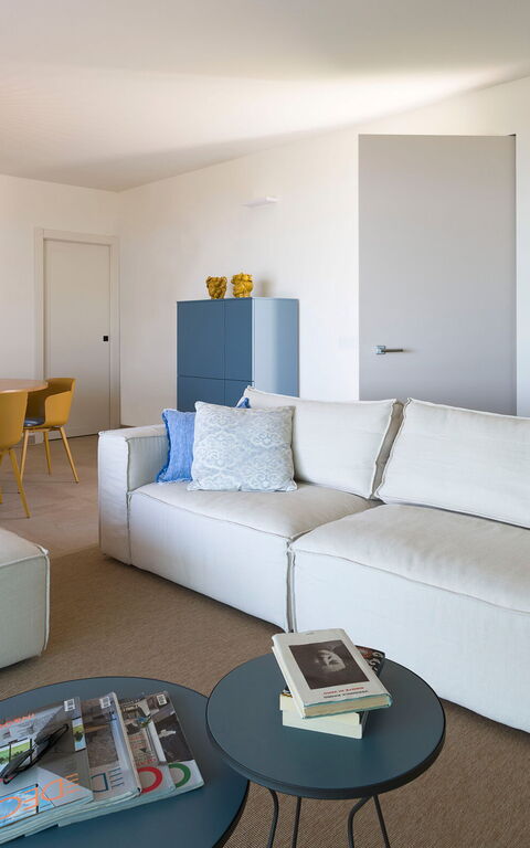 Villa Passo Salina: Vardagsrum