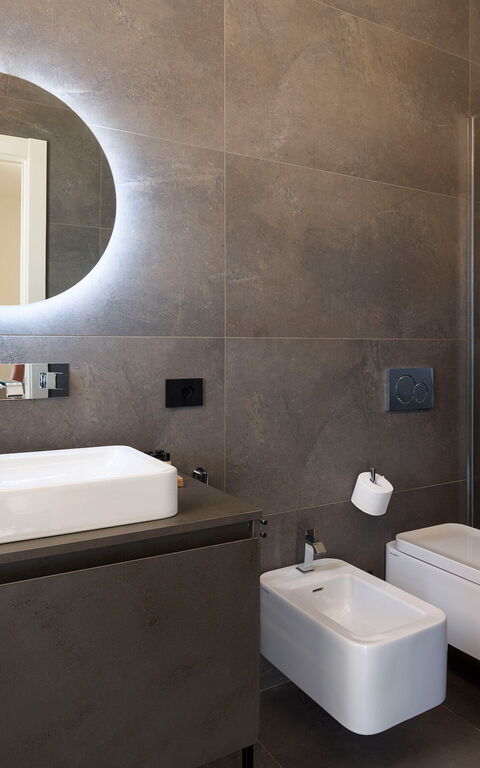 Villa Passo Salina: Badrum