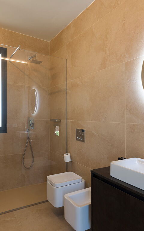 Villa Passo Salina: Badrum