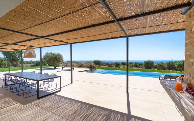 Villa Passo Salina: Balkong / terrass / uteplats, slå samman