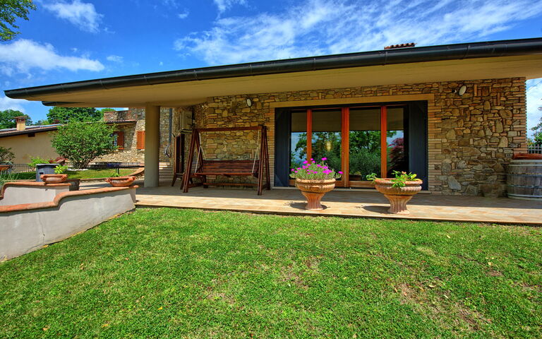 Villa Paradiso: Trädgård