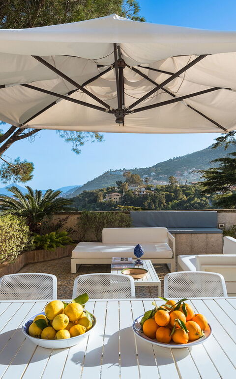 Villa Giuffrè: Balkong / terrass / uteplats, Exteriör, Utomhus, Visningar