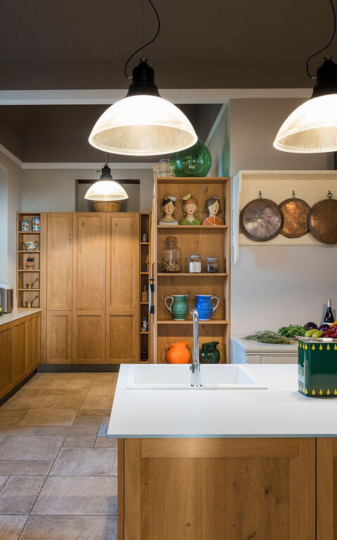 Villa Giuffrè: Kök