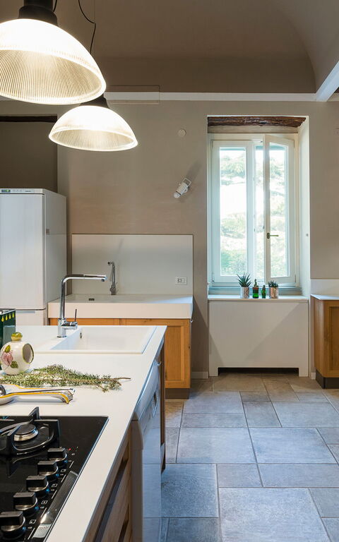 Villa Giuffrè: Kök