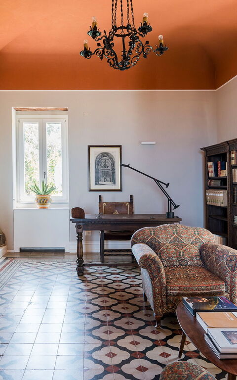 Villa Giuffrè: Vardagsrum