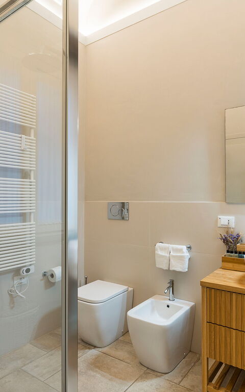 Villa Giuffrè: Badrum