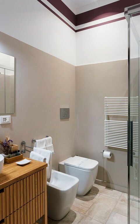 Villa Giuffrè: Badrum