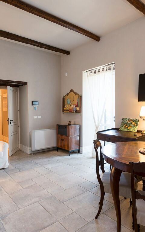 Villa Giuffrè: Vardagsrum