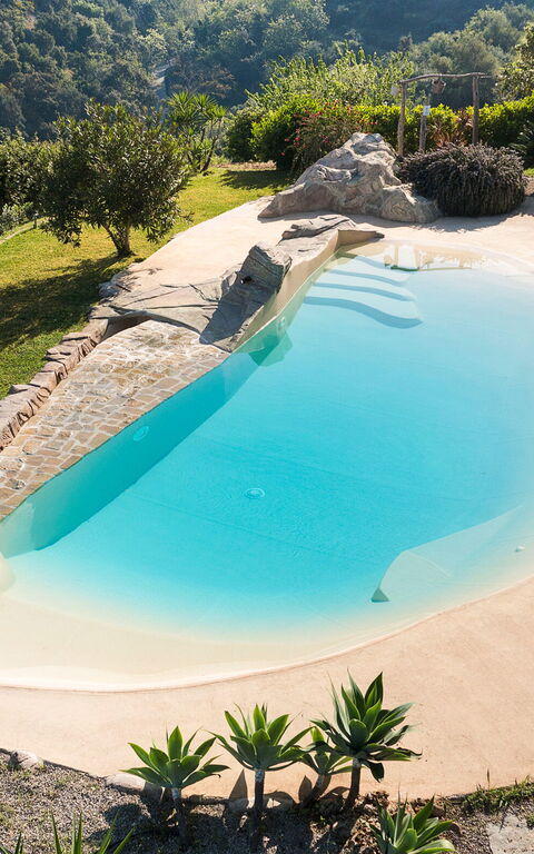 Villa Giuffrè: Exteriör, slå samman, Utomhus