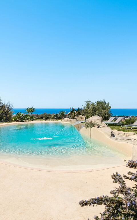 Villa Giuffrè: Exteriör, slå samman, Utomhus, Visningar