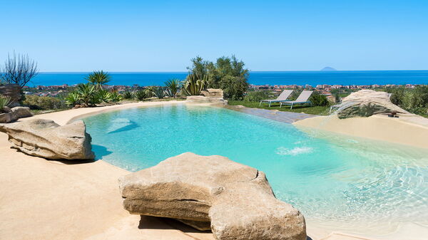 Villa Giuffrè: Exteriör, slå samman, Utomhus, Visningar