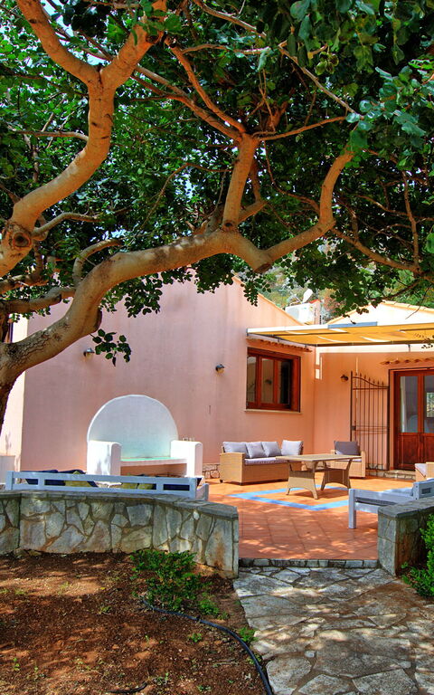 Villa Petra: Exteriör, Trädgård, Utomhus