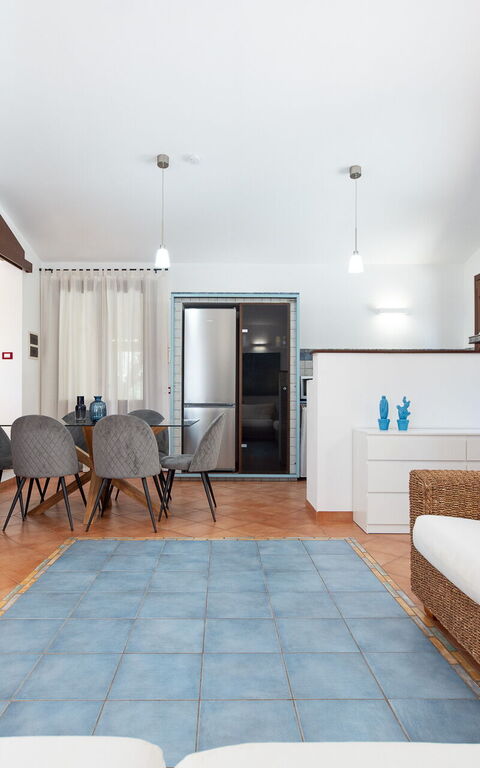 Villa Petra: Lunchrum, Vardagsrum