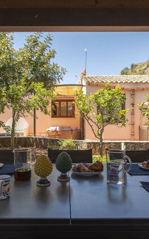 Villa Petra: Utomhus