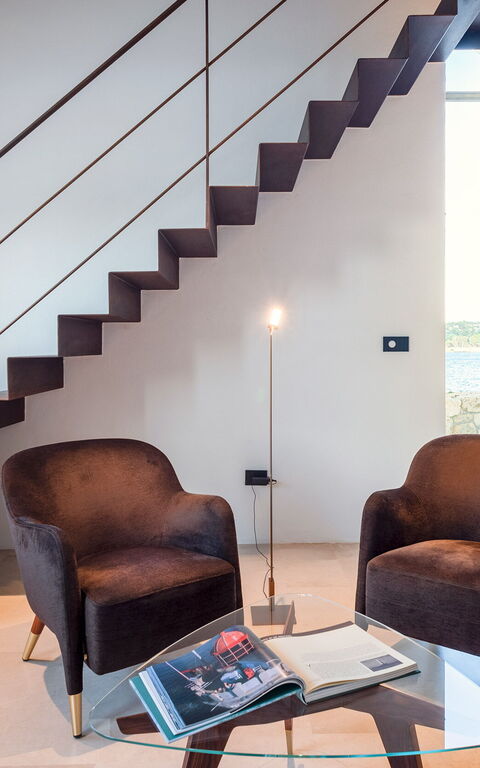 Villa Il Faro: Vardagsrum