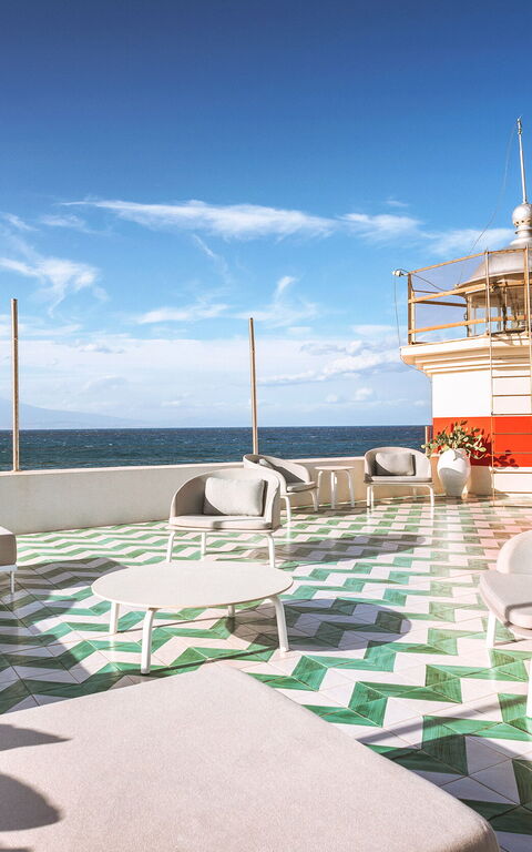 Villa Il Faro: Balkong / terrass / uteplats, Exteriör, Utomhus, Visningar