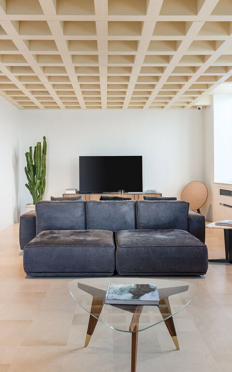 Villa Il Faro: Vardagsrum