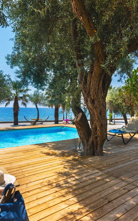 Villa Bellasia: Exteriör, slå samman, Utomhus, Visningar